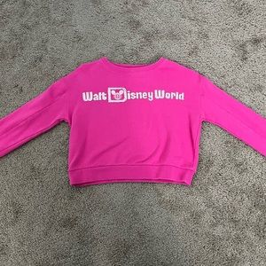 Walt Disney World long sleeve sweatshirt with sequin logo
